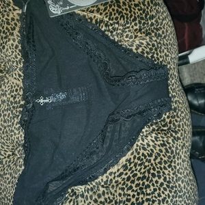 NWT Killstar she bites lace panty size Large